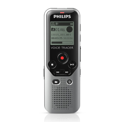 Philips Voice Tracer Digital Recorder Notes Recording DVT1200