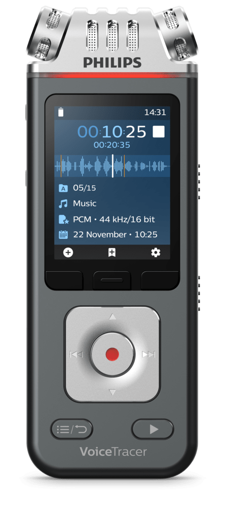 Philips Voice Tracer Audio Recorder DVT6110