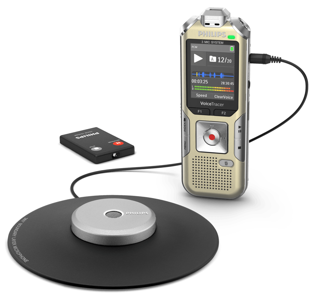 Philips Voice Tracer Audio Recorder DVT8010
