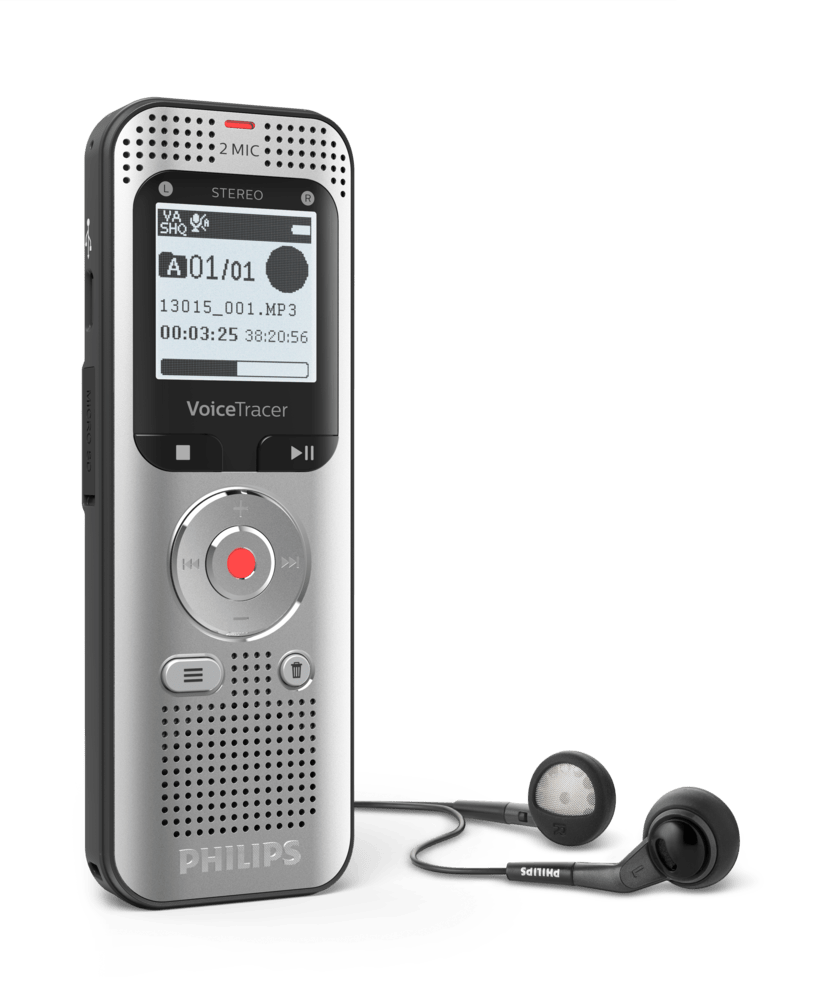 Philips Voice Tracer Audio Recorder DVT2050