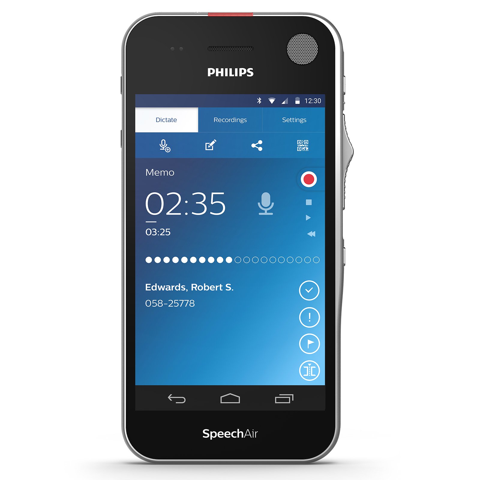 SpeechAir smart voice recorder PSP1100